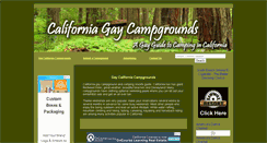 Desktop Screenshot of californiagaycampgrounds.com